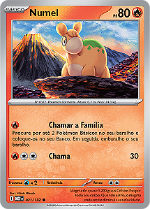 Numel (021/132) - Carta Avulsa Pokemon