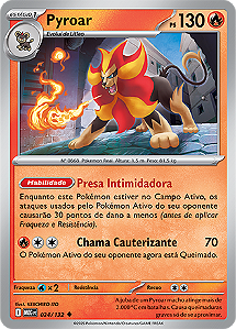 Pyroar (024/132)- Carta Avulsa Pokemon