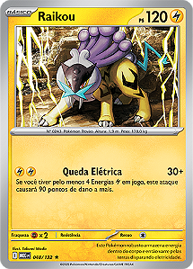 Raikou (048/132) FOIL - Carta Avulsa Pokemon