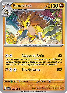 Sandslash (069/132) - Carta Avulsa Pokemon