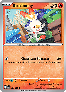 Scorbunny (026/132) - Carta Avulsa Pokemon