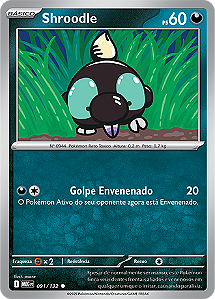 Shroodle (091/132) REV FOIL - Carta Avulsa Pokemon