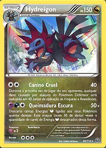 Hydreigon (86/114) FOIL - Carta avulsa Pokemon
