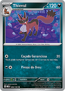 Thievul (090/132) - Carta Avulsa Pokemon