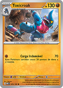 Toxicroak (079/132) - Carta Avulsa Pokemon