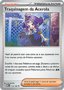 Traquinagem da Acerola / Acerola's Mischief (113/132) - Carta Avulsa Pokemon