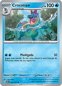 Croconaw (042/217) - Carta Avulsa Pokemon