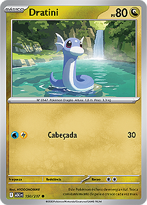 Dratini (150/217) - Carta Avulsa Pokemon
