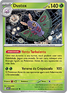 Dustox (015/217) - Carta Avulsa Pokemon