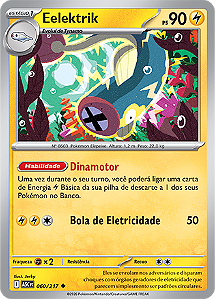 Eelektrik (060/217) - Carta Avulsa Pokemon