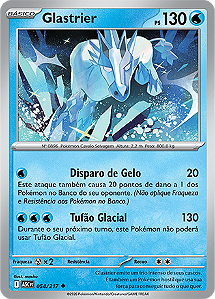 Glastrier (054/217) - Carta Avulsa pokemon