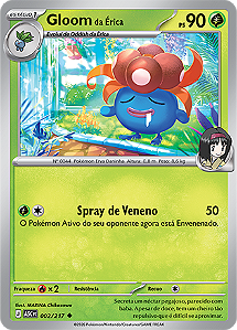 Gloom da Érica / Erika's Gloom (002/217) - Carta Avulsa Pokemon