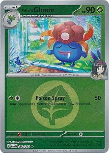 Gloom da Érica / Erika's Gloom (002E/217) REV FOIL - Carta Avulsa Pokemon
