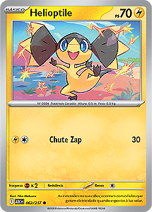 Helioptile (063/217) - Carta Avulsa Pokemon