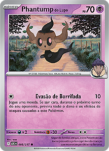 Phantump do Lupo / Hop's Phantump (095/217) - Carta Avulsa Pokemon
