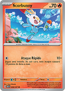 Scorbunny (036/217) - Carta Avulsa Pokemon