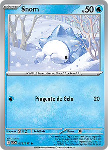 Snom (052/217) - Carta Avulsa Pokemon