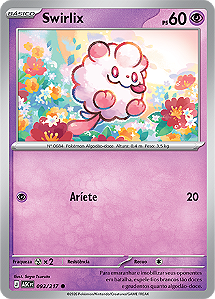 Swirlix (093/217) - Carta Avulsa Pokemon
