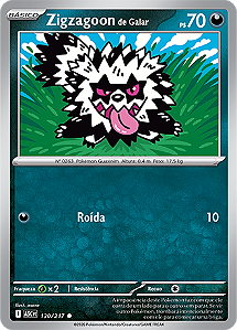 Zigzagoon de Galar / Galarian Zigzagoon (130/217) - Carta Avulsa Pokemon
