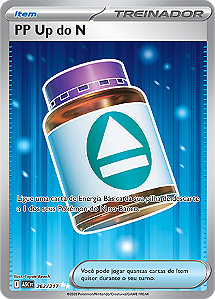 PP Up do N / N's PP Up (262/217) - Carta Avulsa Pokemon