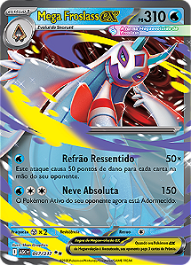 Mega Froslass ex (047/217) - Carta Avulsa Pokemon