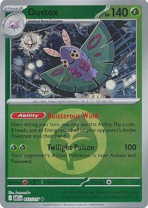 Dustox (015E/217) REV FOIL - Carta Avulsa Pokemon