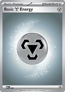 Energia de Metal (MEE008) FOIL - Carta Avulsa Pokemon