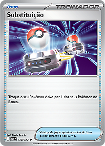 Substituição / Switch (130/132) - Carta Avulsa Pokemon