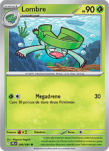 Lombre (006/094) REV FOIL - Carta Avulsa Pokemon