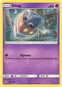 Inkay (50/131) REV FOIL - Carta Avulsa Pokemon