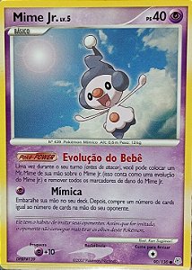 Mime Jr. Lv.5 (90/130) - Carta Avulsa Pokemon