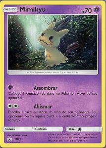 Mimikyu (SM29) - Carta Avulsa Pokemon