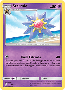 Starmie (65/181) - Carta Avulsa Pokemon