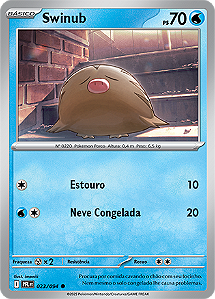 Swinub (023/094) REV FOIL - Carta Avulsa Pokemon