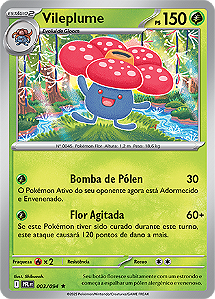 Vileplume (003/094) FOIL - Carta Avulsa Pokemon