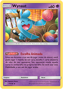 Wynaut (77/236) - Carta Avulsa Pokemon