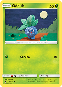 Oddish (6/214) - Carta Avulsa Pokemon