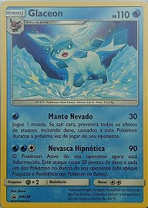 Glaceon (SM238) - Carta Avulsa Pokemon