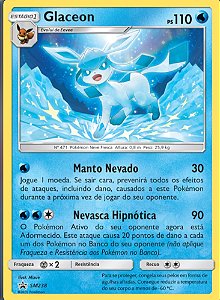 Glaceon (SM238) - Carta Avulsa Pokemon