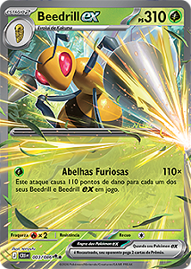 Beedrill ex (003/086) - Carta Avulsa Pokemon
