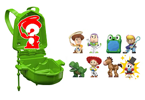 Mini Mochila com Mini Figura Surpresa Small Stars - Toy Story 5 (Disney)