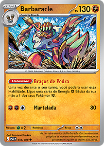 Barbaracle (043/88) - Carta Avulsa Pokemon