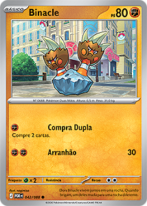 Binacle (42/88) REV FOIL - Carta Avulsa Pokemon