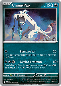 Chien-Pao (054/88) FOIL - Carta Avulsa Pokemon
