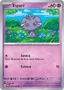 Espurr (033/88) - Carta Avulsa Pokemon