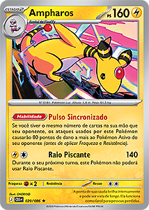 Ampharos (029/086) FOIL - Carta Avulsa Pokemon