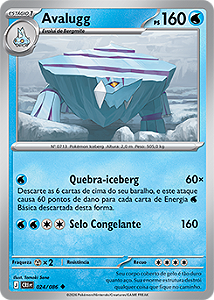 Avalugg (024/086) REV FOIL - Carta Avulsa Pokemon