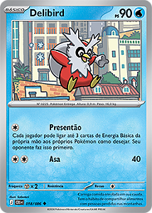 Delibird (018/086) - Carta Avulsa Pokemon