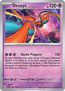 Deoxys (032/086) REV FOIL - Carta Avulsa Pokemon