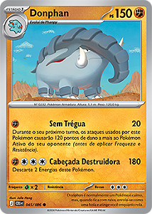 Donphan (045/086) - Carta Avulsa Pokemon